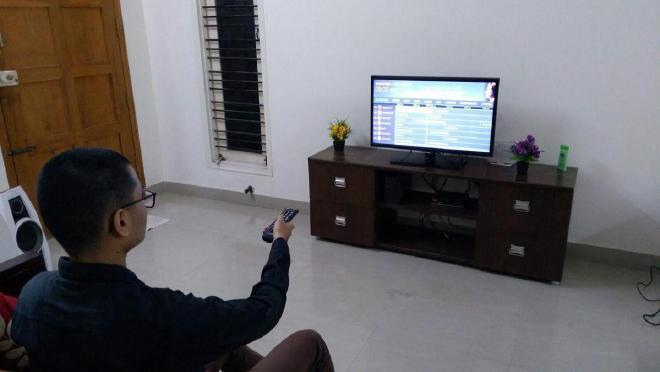 User testing session